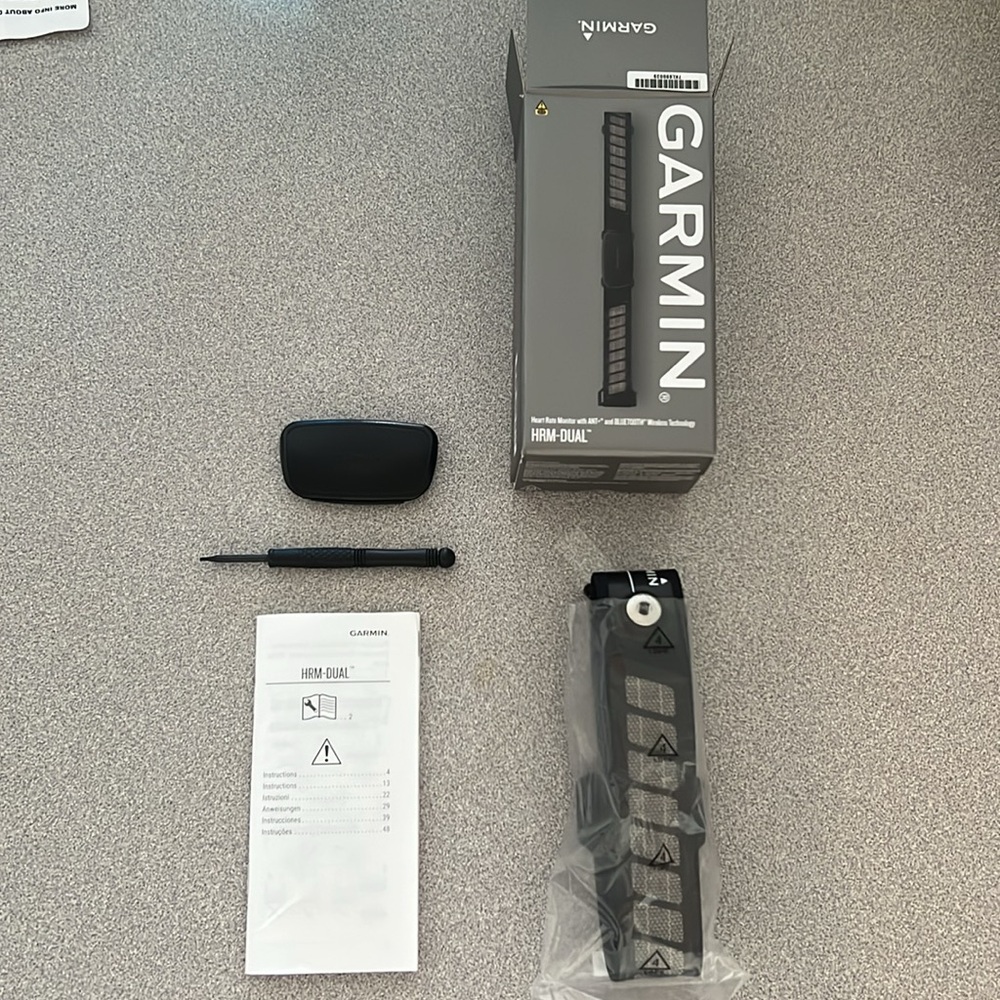 Garmin HRM-Dual (Heart Rate Monitor)